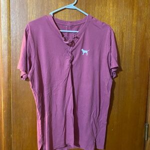 PINK Victoria's Secret Plum Tunic Top